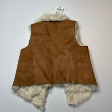 Load image into Gallery viewer, Girls Kardashian Kids, faux fur lined, faux suede vest, NEW, size 2,  