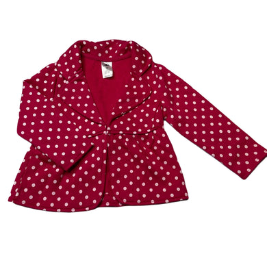 Girls H&T, fleece lined lightweight jacket, EUC, size 2,  