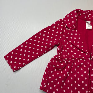 Girls H&T, fleece lined lightweight jacket, EUC, size 2,  