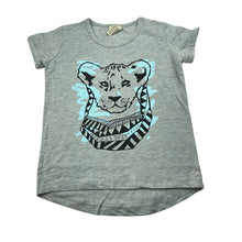 Load image into Gallery viewer, unisex Milk &amp; Masuki, organic cotton t-shirt / top, lion, FUC, size 3,  