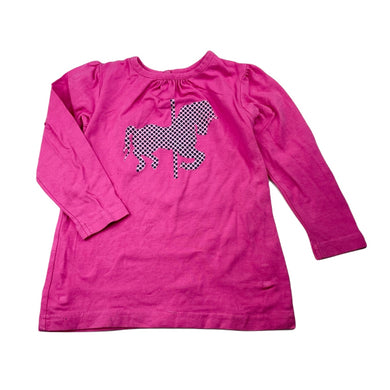 Girls Milky, stretchy long sleeve top, GUC, size 2,  