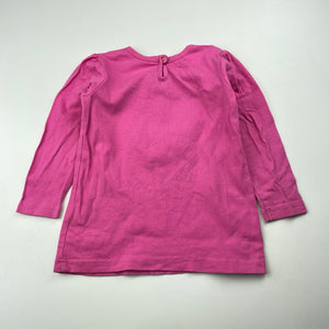 Girls Milky, stretchy long sleeve top, GUC, size 2,  