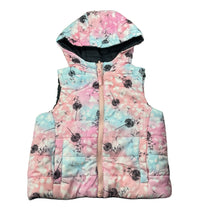 Load image into Gallery viewer, Girls Target, reversible hooded puffer vest / jacket, EUC, size 3,  