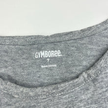 Load image into Gallery viewer, Girls Gymboree, cotton peplum top, sequin hearts, EUC, size 7,  