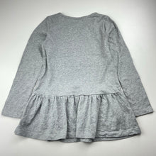 Load image into Gallery viewer, Girls Gymboree, cotton peplum top, sequin hearts, EUC, size 7,  