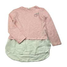 Load image into Gallery viewer, Girls Milkshake, lightweight knit long sleeve top, GUC, size 4,  