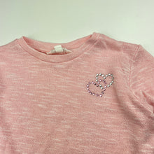 Load image into Gallery viewer, Girls Milkshake, lightweight knit long sleeve top, GUC, size 4,  