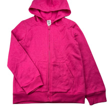 Load image into Gallery viewer, Girls H&amp;T, fleece lined zip hoodie sweater, EUC, size 7,  