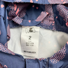 Load image into Gallery viewer, Girls H&amp;T, lightweight spray jacket, butterflies, EUC, size 2,  