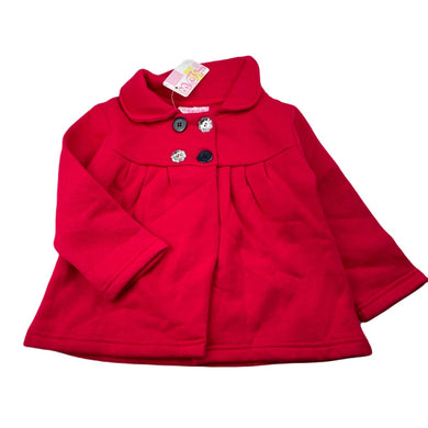 Girls BQT, fleece lined lightweight jacket / coat, NEW, size 2,  