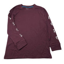 Load image into Gallery viewer, Boys Clothing &amp; Co, maroon cotton long sleeve top, EUC, size 9,  