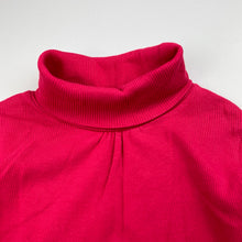Load image into Gallery viewer, Girls Target, ribbed roll neck top / skivvy, GUC, size 4,  