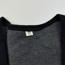 Load image into Gallery viewer, Girls lightweight, black &amp; pink bolero top, GUC, size 6,  