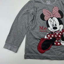 Load image into Gallery viewer, Girls Naughty Baby, Minnie Mouse long sleeve top, wash fade, FUC, size 7,  