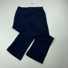 Load image into Gallery viewer, Girls Target, navy school jazz pants, Inside leg: 45.5cm, NEW, size 3-4,  