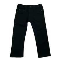 Load image into Gallery viewer, Girls True Religion, stretchy black pants, adjustable, Inside leg: 34cm, EUC, size 3,  