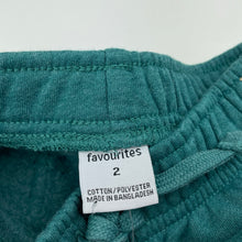 Load image into Gallery viewer, unisex Favourites, fleece lined track pants, elasticated, Inside leg: 36.5cm, NEW, size 2,  