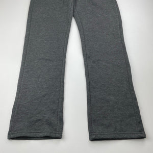 Girls Miss Understood, grey fleece lined track pants, Inside leg: 62cm, GUC, size 9,  