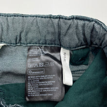 Load image into Gallery viewer, Boys H&amp;M, dark green stretch corduroy pants, adjustable, Inside leg: 37cm, EUC, size 4,  