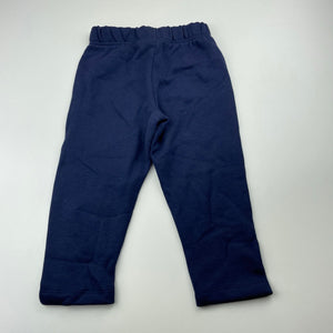 unisex Brilliant Basics, fleece lined track pants, Inside leg: 30.5cm, EUC, size 2,  