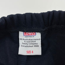 Load image into Gallery viewer, Girls LOWES, navy fleece lined bootcut pants, Inside leg: 47.5cm, EUC, size 4,  