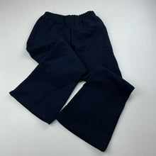Load image into Gallery viewer, Girls LOWES, navy fleece lined bootcut pants, Inside leg: 47.5cm, EUC, size 4,  