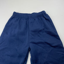Load image into Gallery viewer, Boys navy, Minions fleece lined pants, elasticated, Inside leg: 41.5cm, FUC, size 6,  