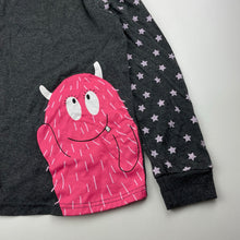 Load image into Gallery viewer, Girls Anko, long sleeve pyjama top, monster, EUC, size 10,  
