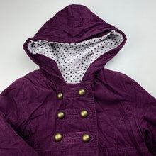 Load image into Gallery viewer, Girls Target, lightly wadded corduroy cotton jacket / coat, EUC, size 3,  