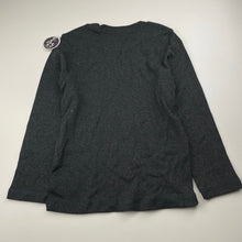 Load image into Gallery viewer, Boys Urban, grey soft cotton long sleeve top, NEW, size 6,  