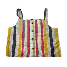 Load image into Gallery viewer, Girls Anko, striped cotton / linen summer top, EUC, size 10,  