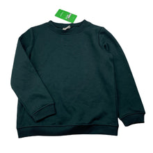 Load image into Gallery viewer, Boys Emerson, dark green fleece lined sweater / jumper, NEW, size 6,  