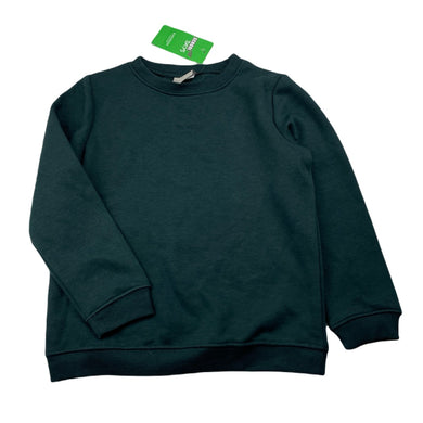 Boys Emerson, dark green fleece lined sweater / jumper, NEW, size 6,  