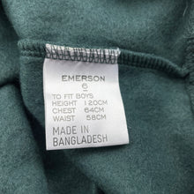 Load image into Gallery viewer, Boys Emerson, dark green fleece lined sweater / jumper, NEW, size 6,  