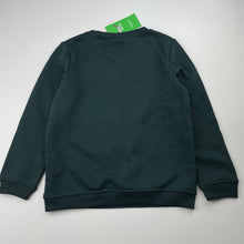 Load image into Gallery viewer, Boys Emerson, dark green fleece lined sweater / jumper, NEW, size 6,  