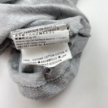 Load image into Gallery viewer, Girls United Colors of Benetton, grey marle cotton t-shirt / top, GUC, size 6-7,  
