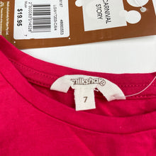 Load image into Gallery viewer, Girls Milkshake, cotton long sleeve t-shirt / top, NEW, size 7,  