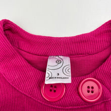 Load image into Gallery viewer, Girls Target, pink cotton short sleeve jacket / top, EUC, size 3,  