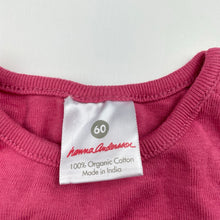 Load image into Gallery viewer, Girls Hanna Anderson, organic cotton bodysuit / romper, GUC, size 000,  