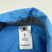 Load image into Gallery viewer, Boys H&amp;T, lightweight cotton long sleeve shirt, FUC, size 2,  