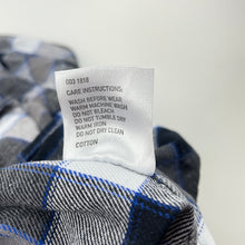 Load image into Gallery viewer, Boys Emerson, checked cotton long sleeve shirt, GUC, size 10,  