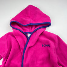 Load image into Gallery viewer, Girls Bonds, fleece dressing gown / bath robe, L: 46cm, EUC, size 0,  