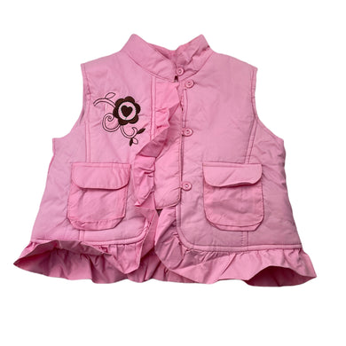 Girls Pacific, pink lightweight vest / jacket, EUC, size 1,  