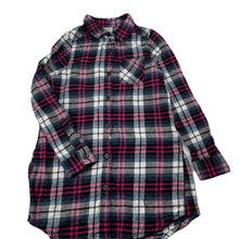 Load image into Gallery viewer, Girls Emerson, checked cotton long sleeve shirt, GUC, size 6,  