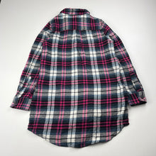 Load image into Gallery viewer, Girls Emerson, checked cotton long sleeve shirt, GUC, size 6,  
