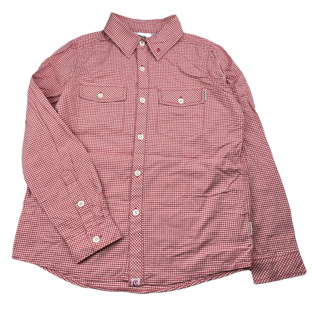 Boys Piping Hot, lightweight cotton long sleeve shirt, EUC, size 10,  