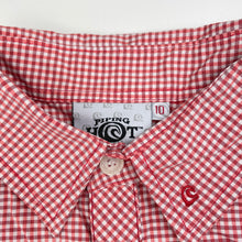 Load image into Gallery viewer, Boys Piping Hot, lightweight cotton long sleeve shirt, EUC, size 10,  