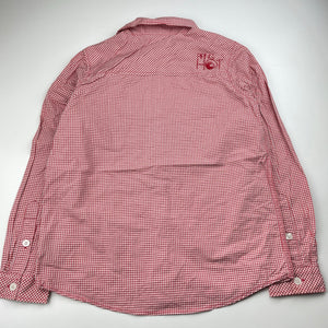 Boys Piping Hot, lightweight cotton long sleeve shirt, EUC, size 10,  