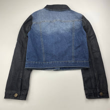 Load image into Gallery viewer, Girls Target, stretch denim jacket, FUC, size 10,  