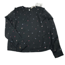 Load image into Gallery viewer, Girls H&amp;M, lined lightweight floral long sleeve top, NEW, size 11,  